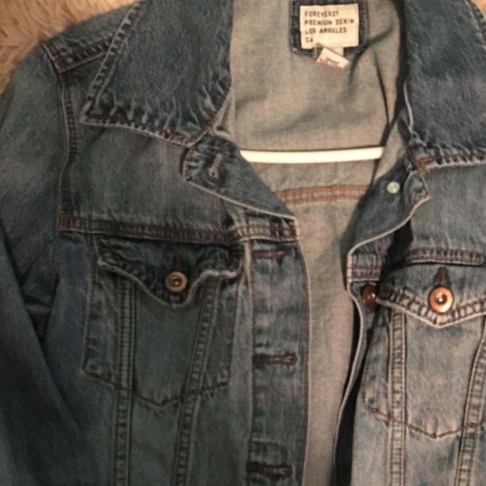 Premium denim jean jacket